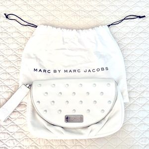 Marc Jacobs studded fold over clutch